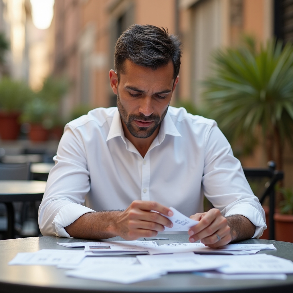 Scenario di accumulo debiti su carte di credito